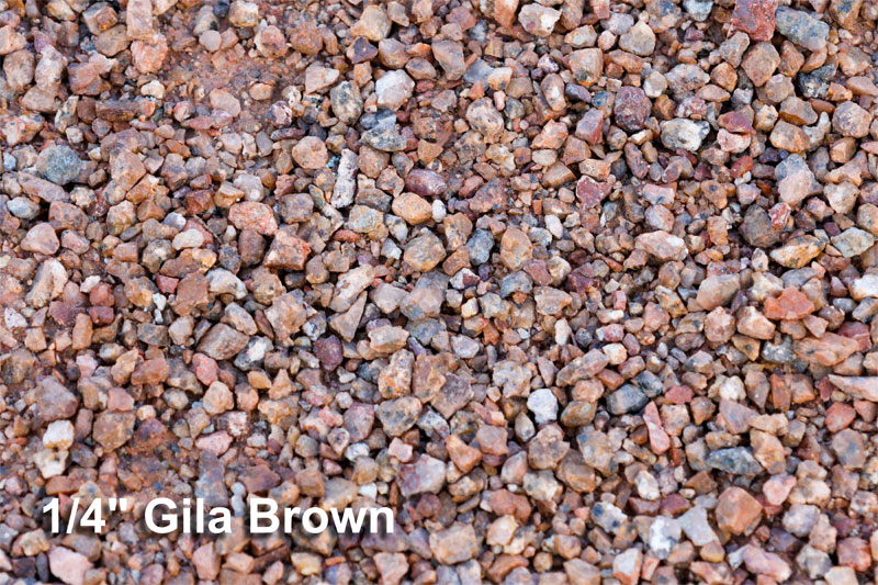 1/4 Inch Gila Brown
